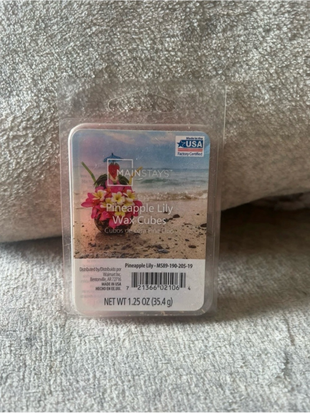 Mainstays Pineapple Lily Wax Cubes